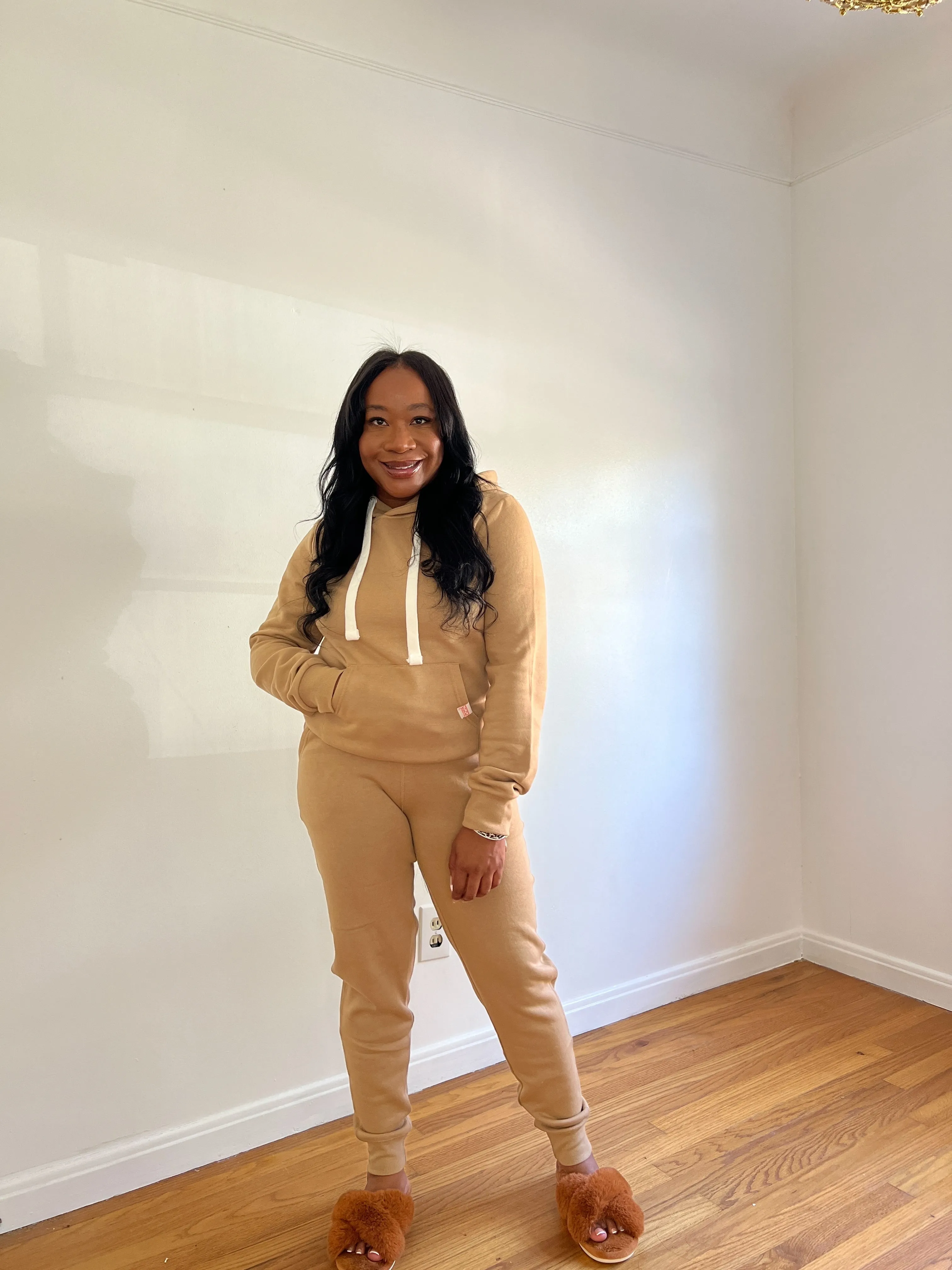 Tan Jogger Set