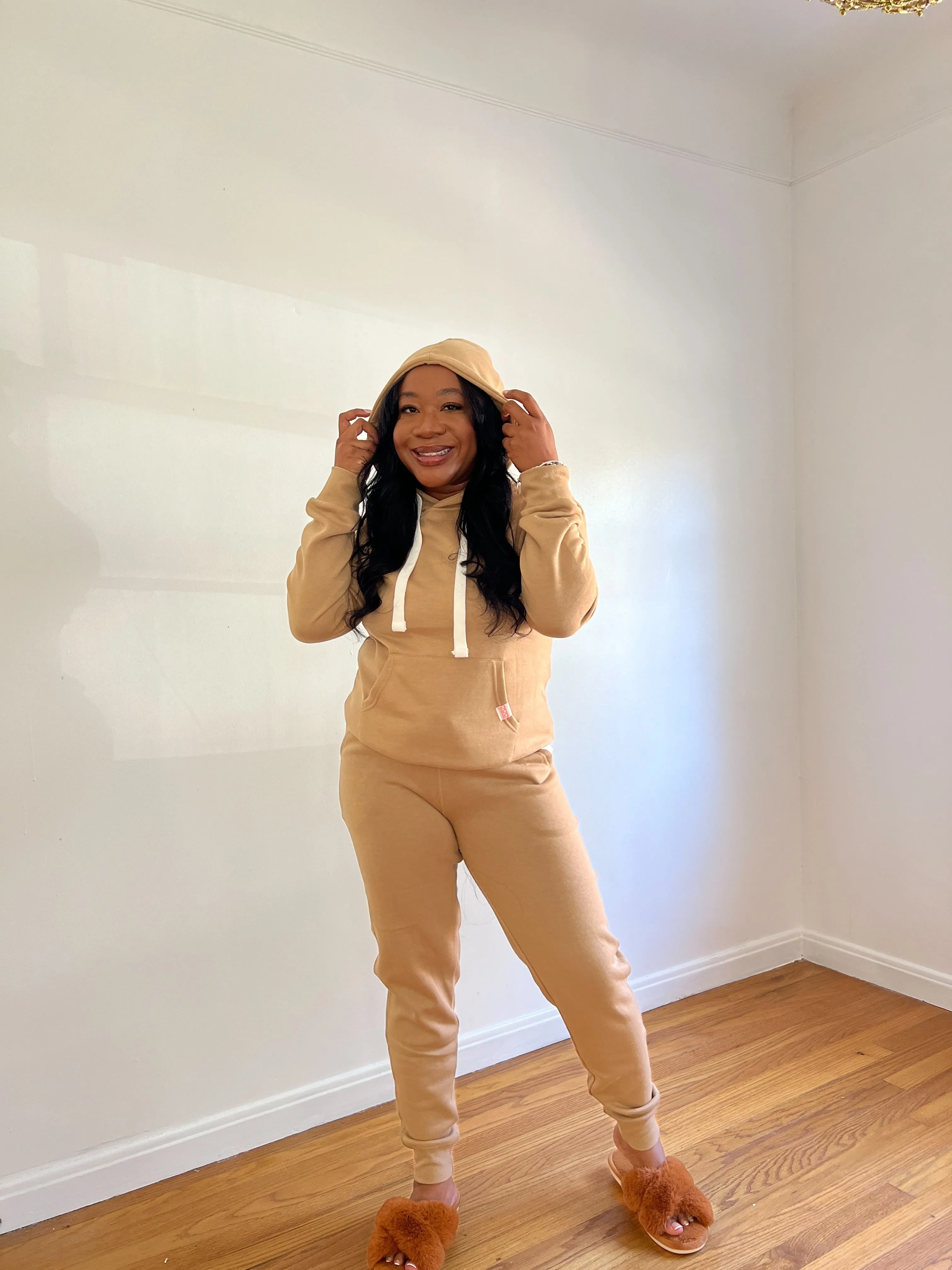 Tan Jogger Set