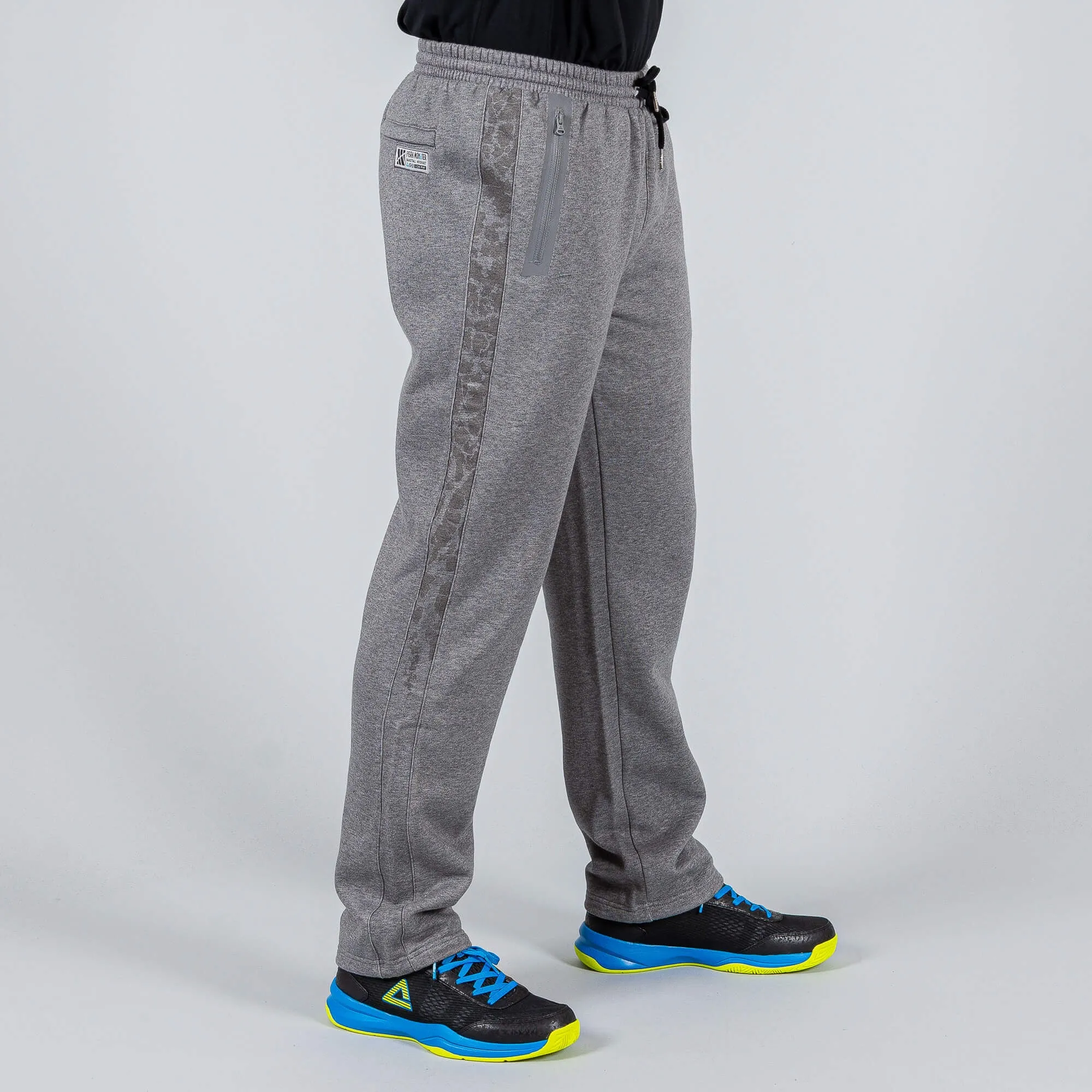 Tepláky PEAK MON3TER GH3 Brushed Knitted Sweater Pants šedé