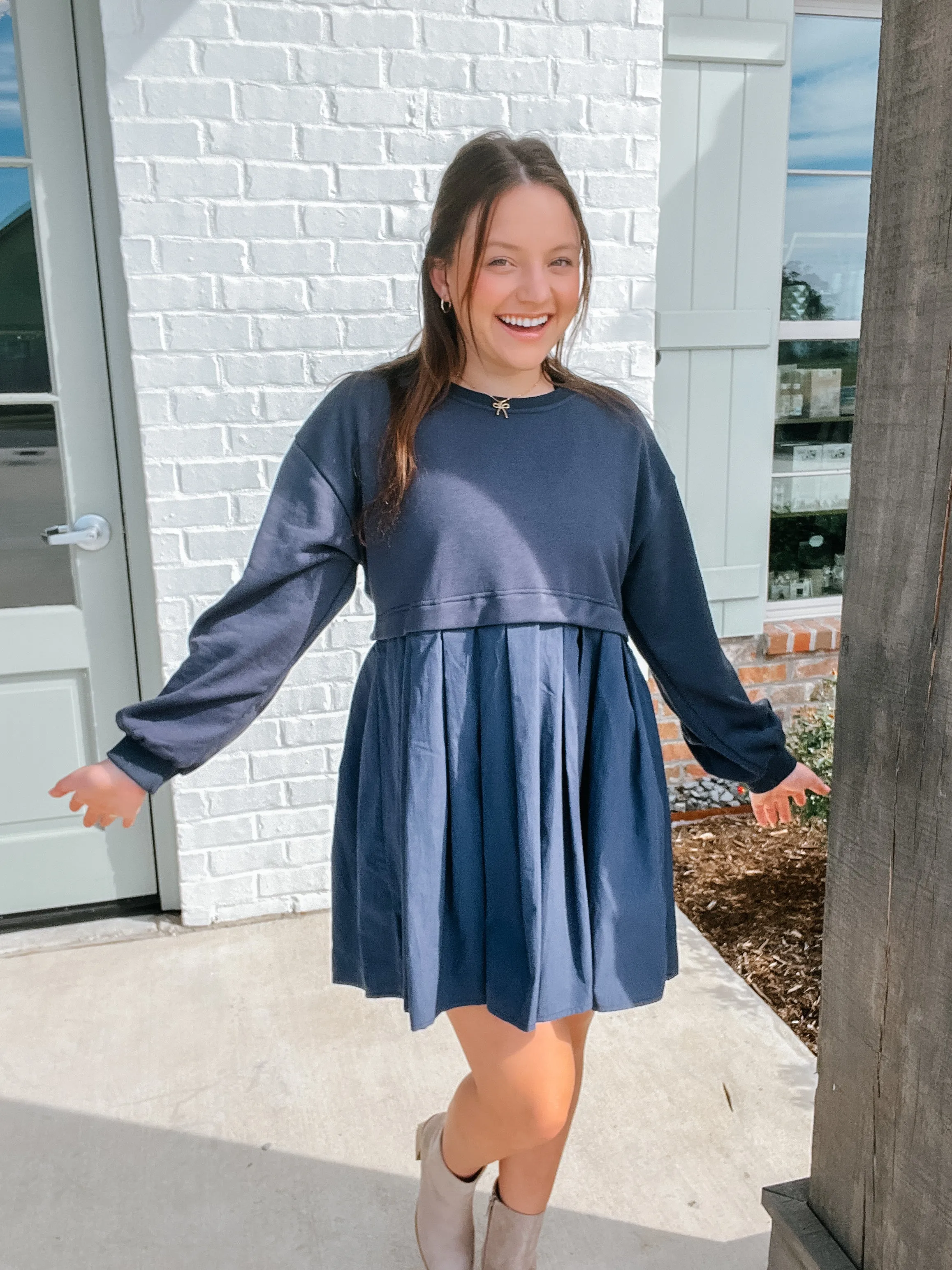 Terry Knit Dress