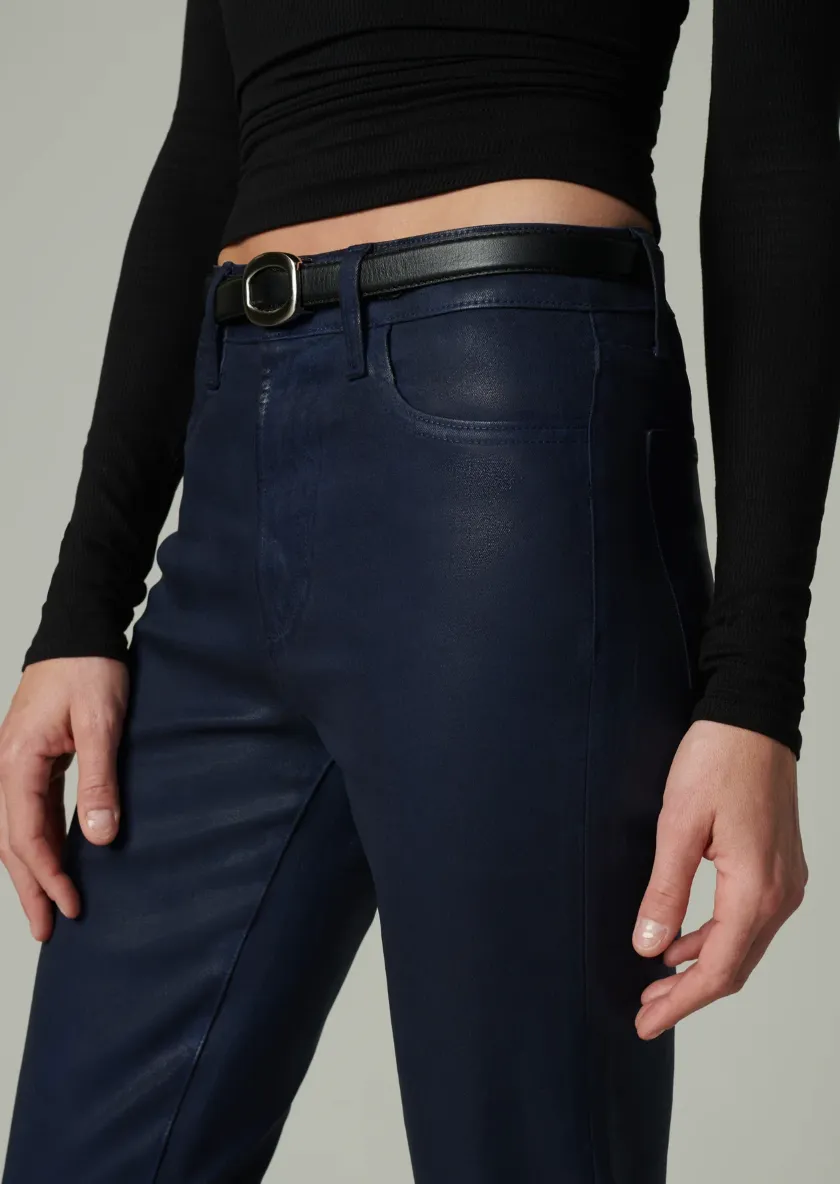 The Callie Jean in Coated Navy
