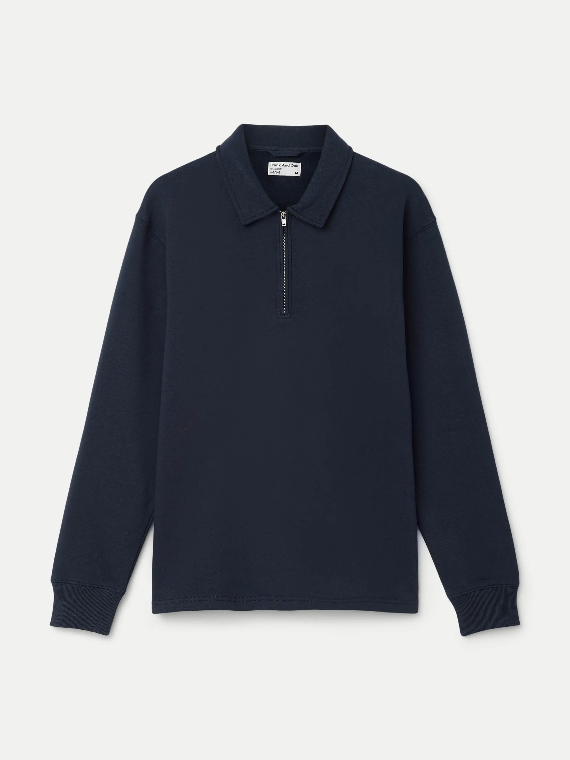 The Fleece Half-Zip Sweatshirt in Deep Blue