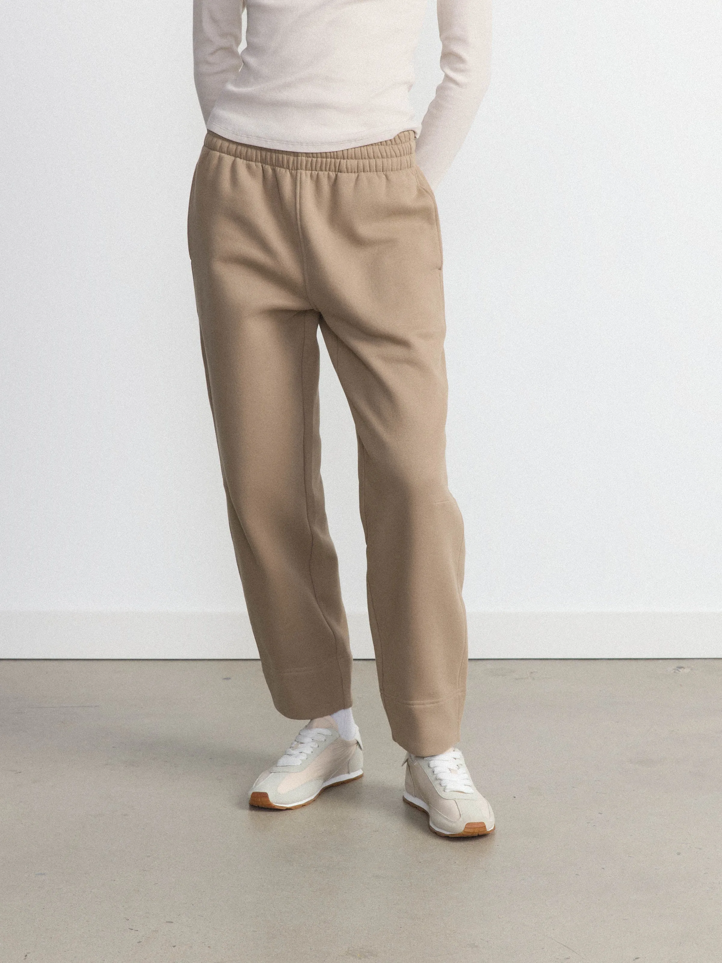 The Soft Sweatpant in Greige