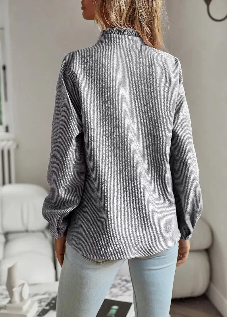 Thisbe® | Casual blouse with ruffles