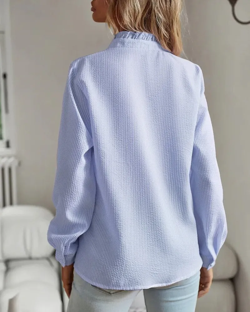 Thisbe® | Casual blouse with ruffles