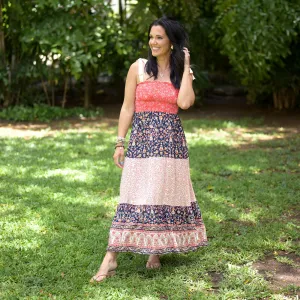 Tiered Pattern Dress