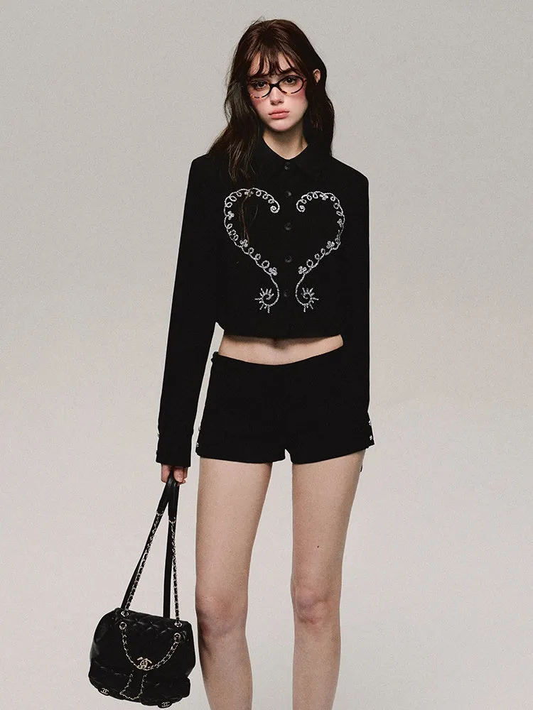 Tight Casual Slim-Fit Casual Short-Pants