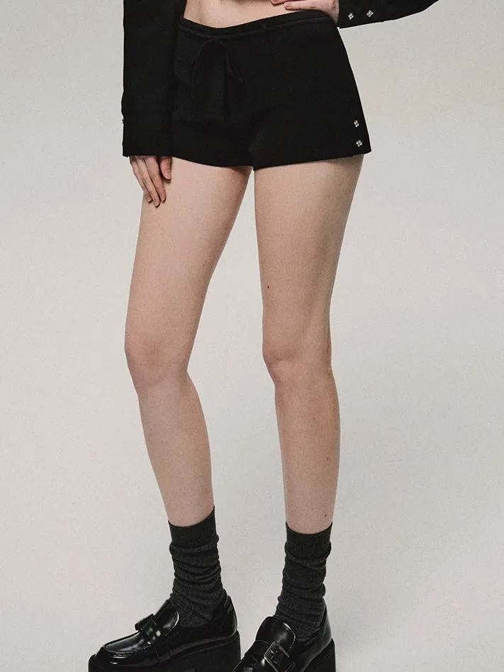 Tight Casual Slim-Fit Casual Short-Pants