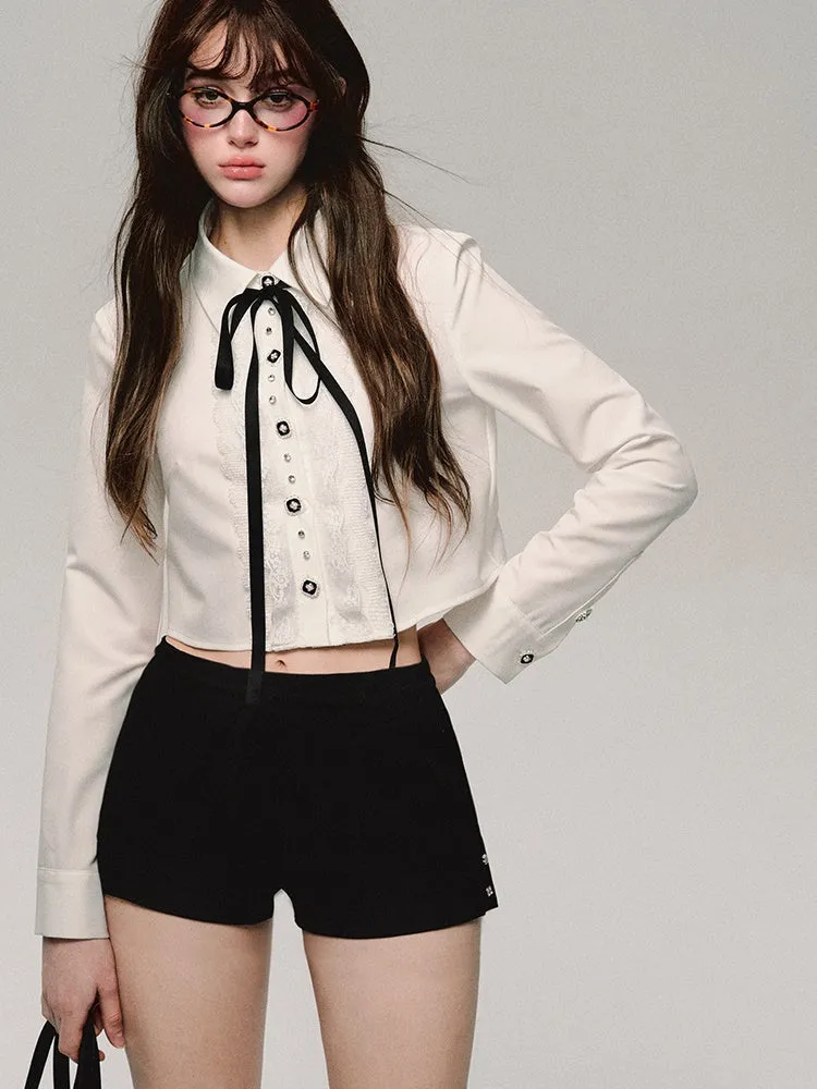 Tight Casual Slim-Fit Casual Short-Pants