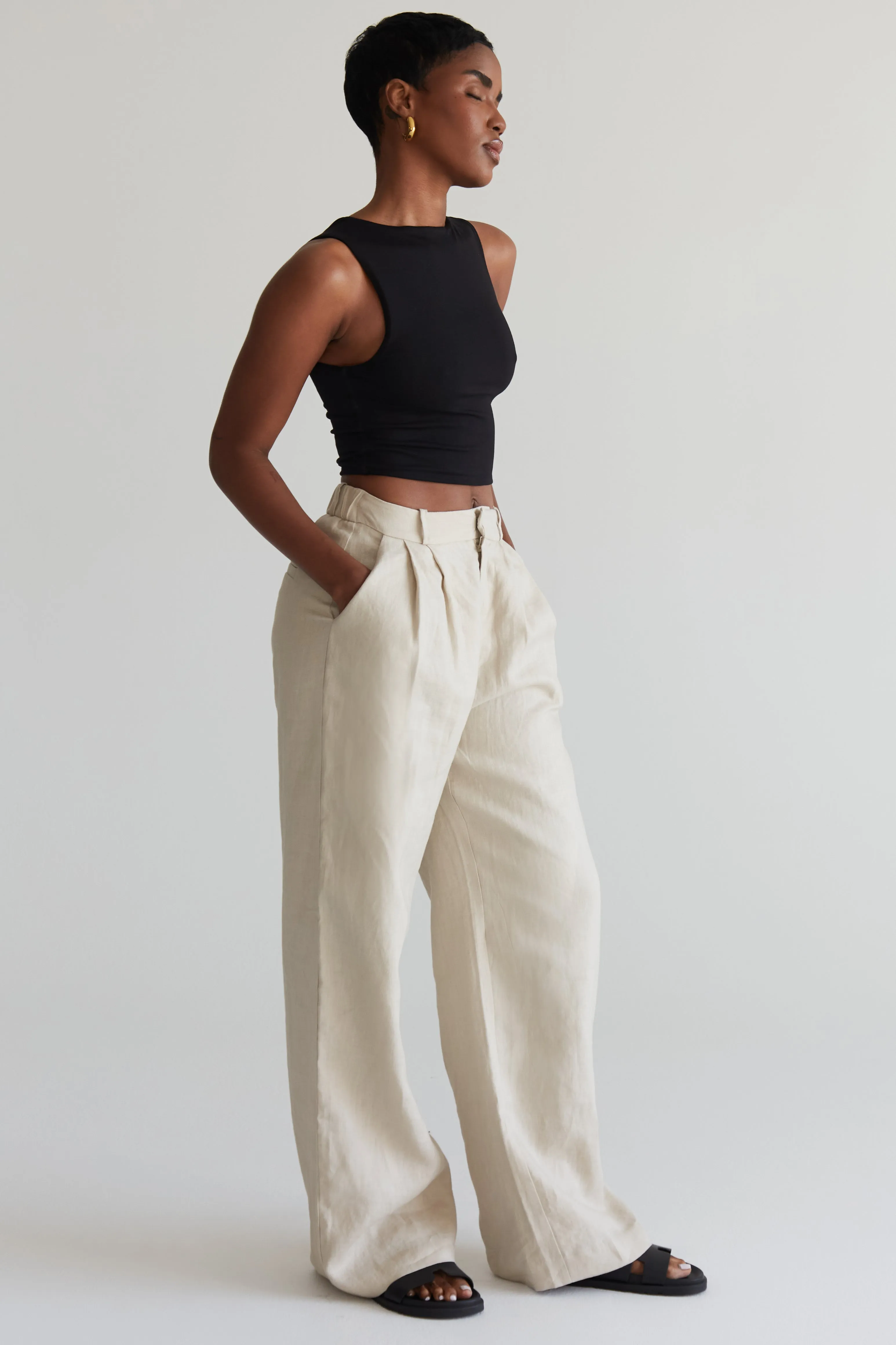 Toni Linen Trousers