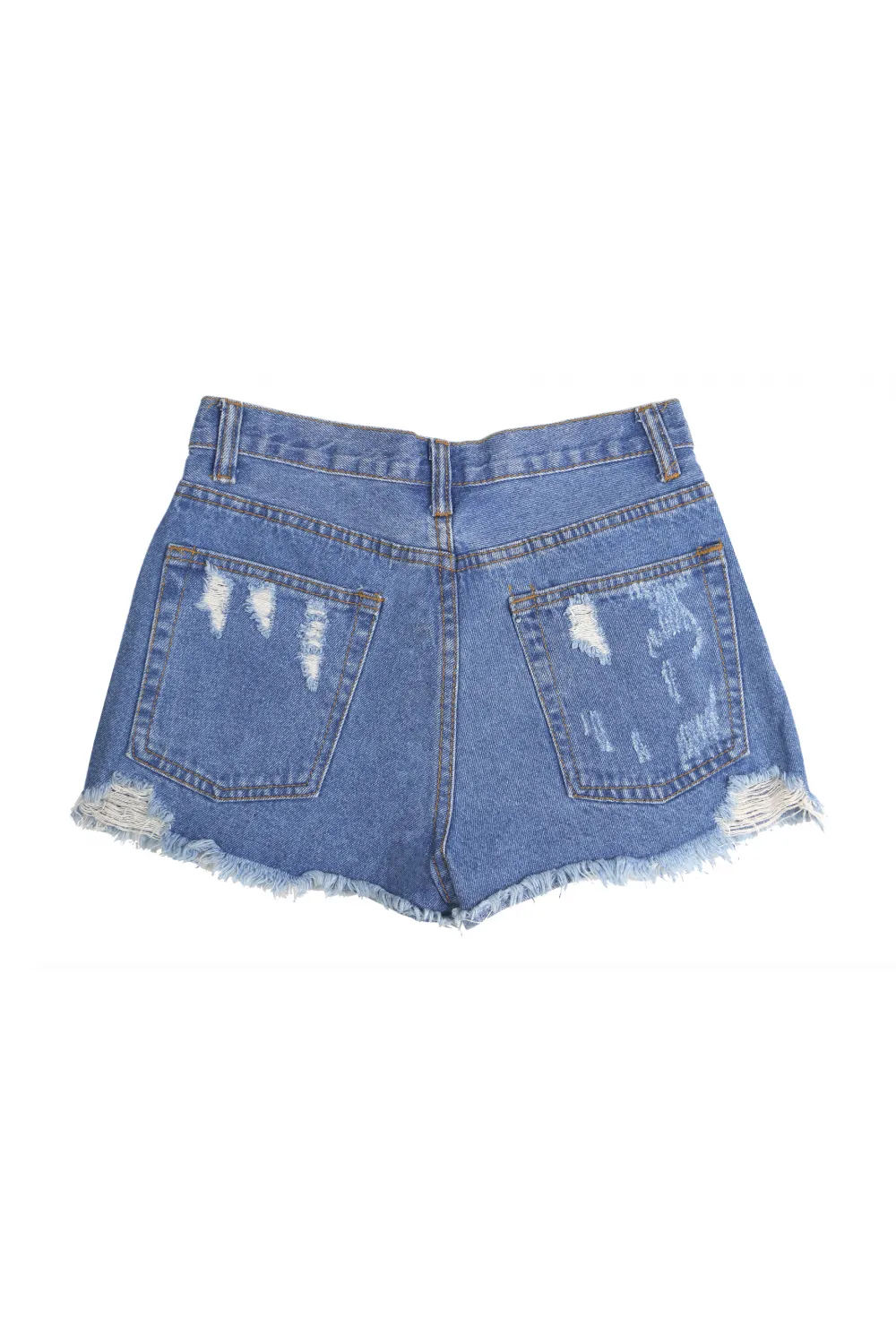 Tractr Girls Star and Moon Denim Shorts (7-14)