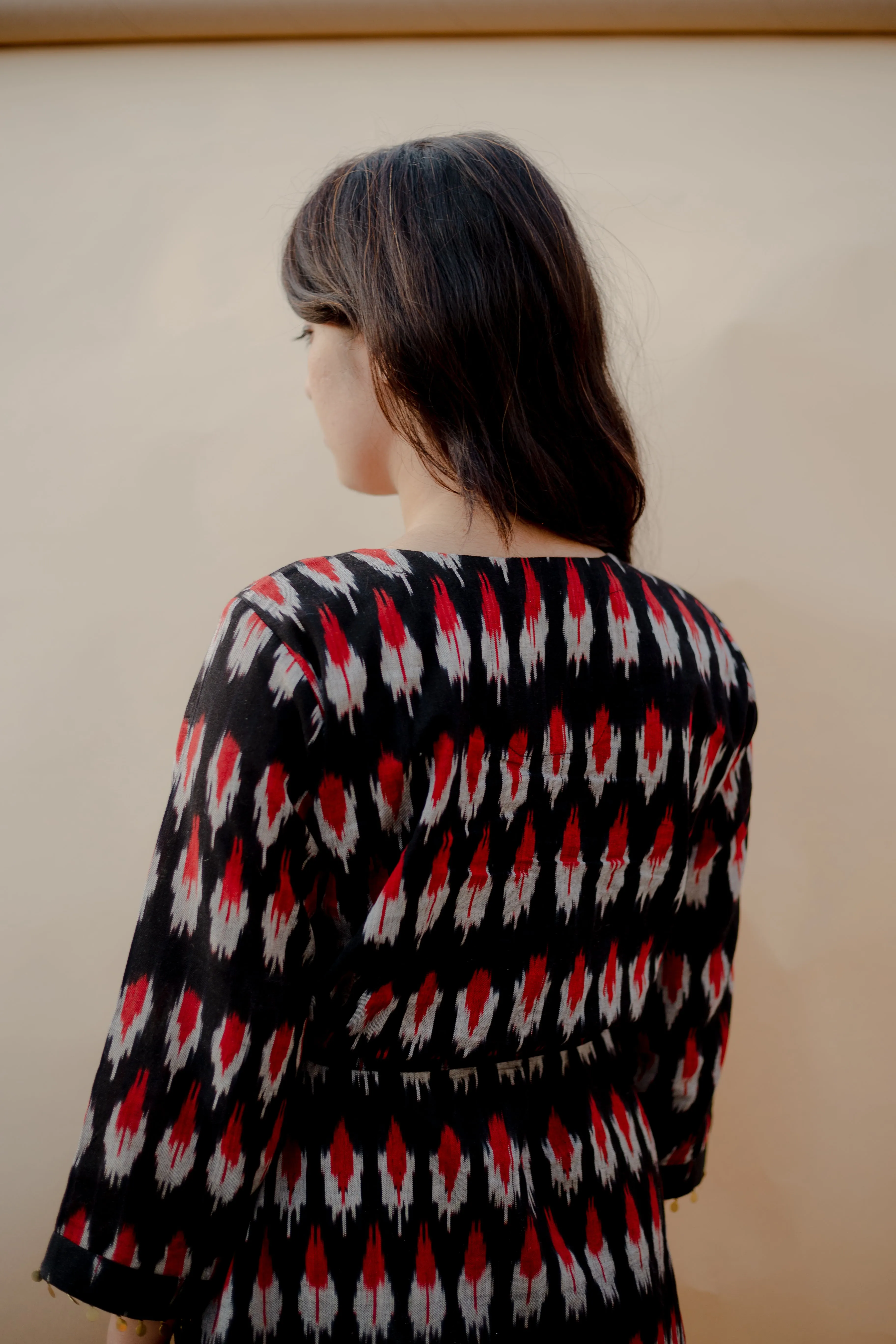 Tribal Wrap Dress