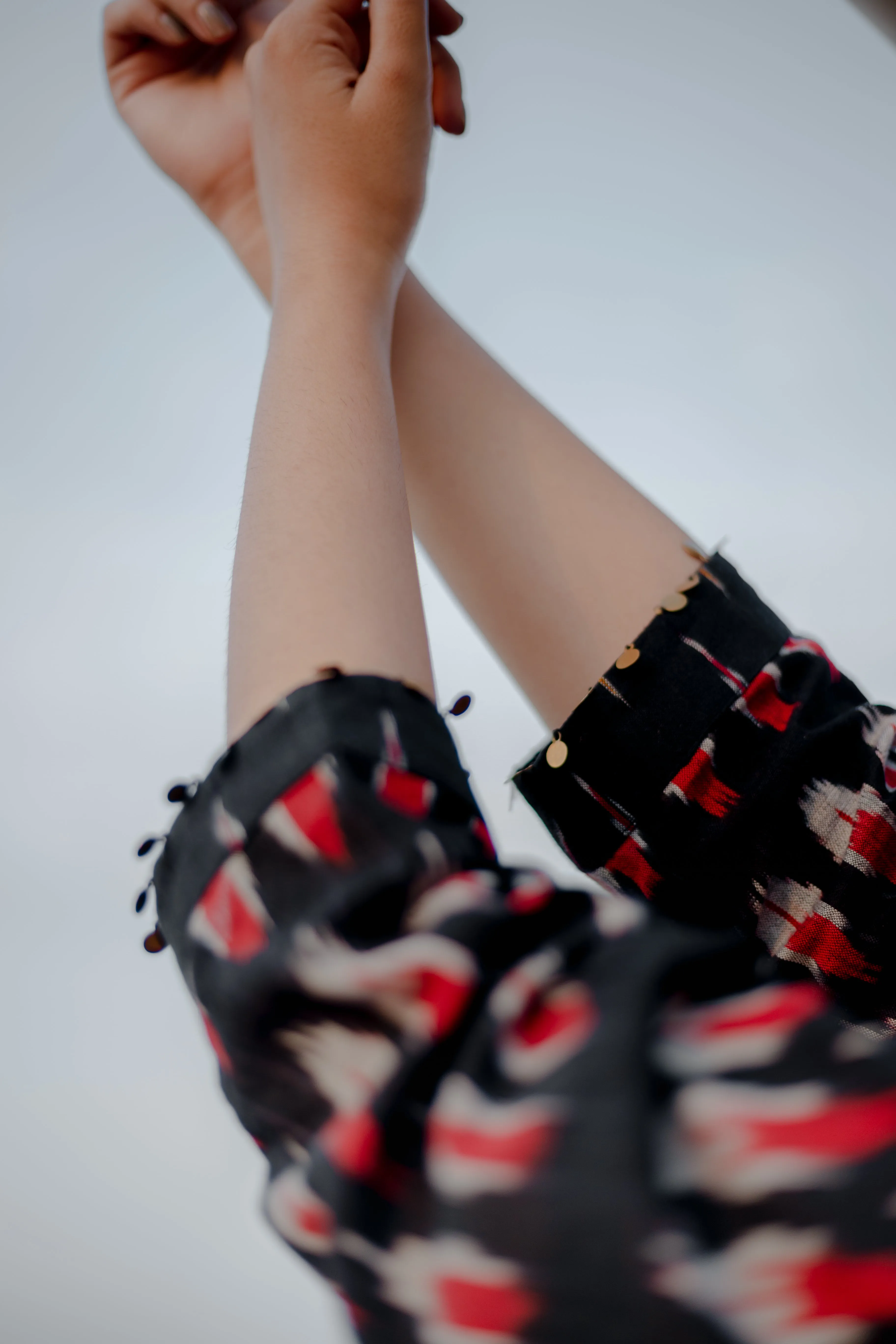 Tribal Wrap Dress