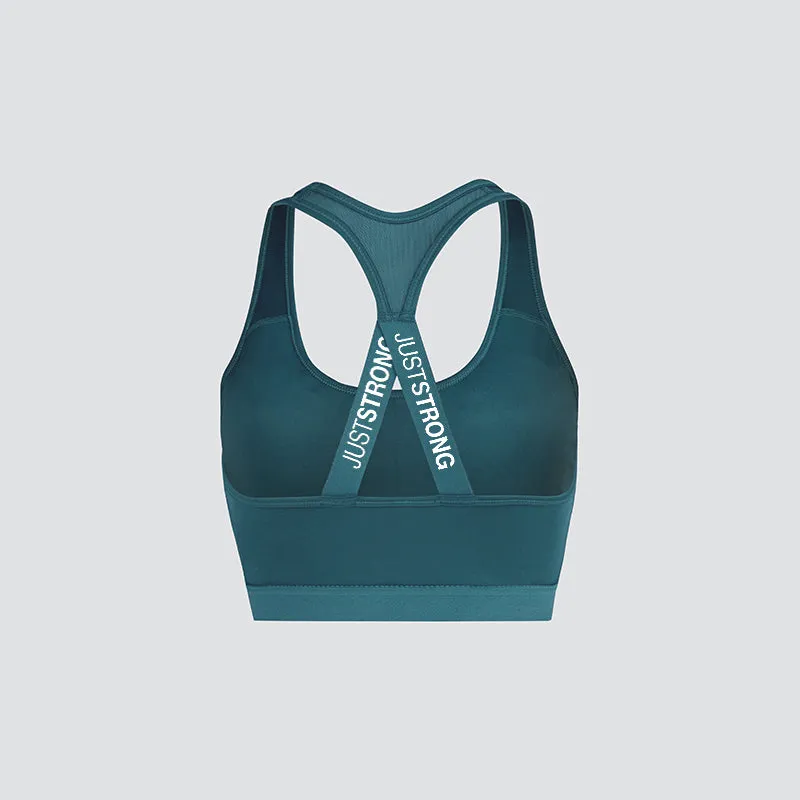 Turquoise Motion Sports Bra