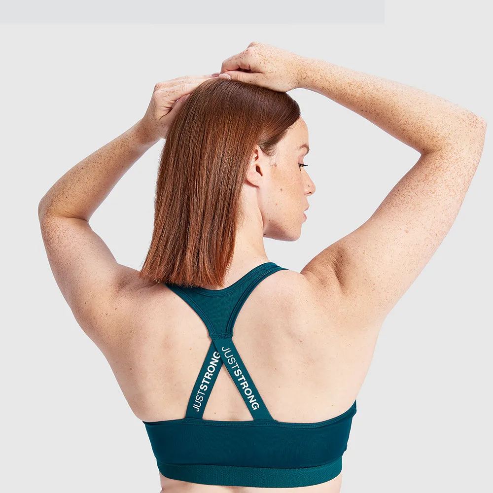 Turquoise Motion Sports Bra
