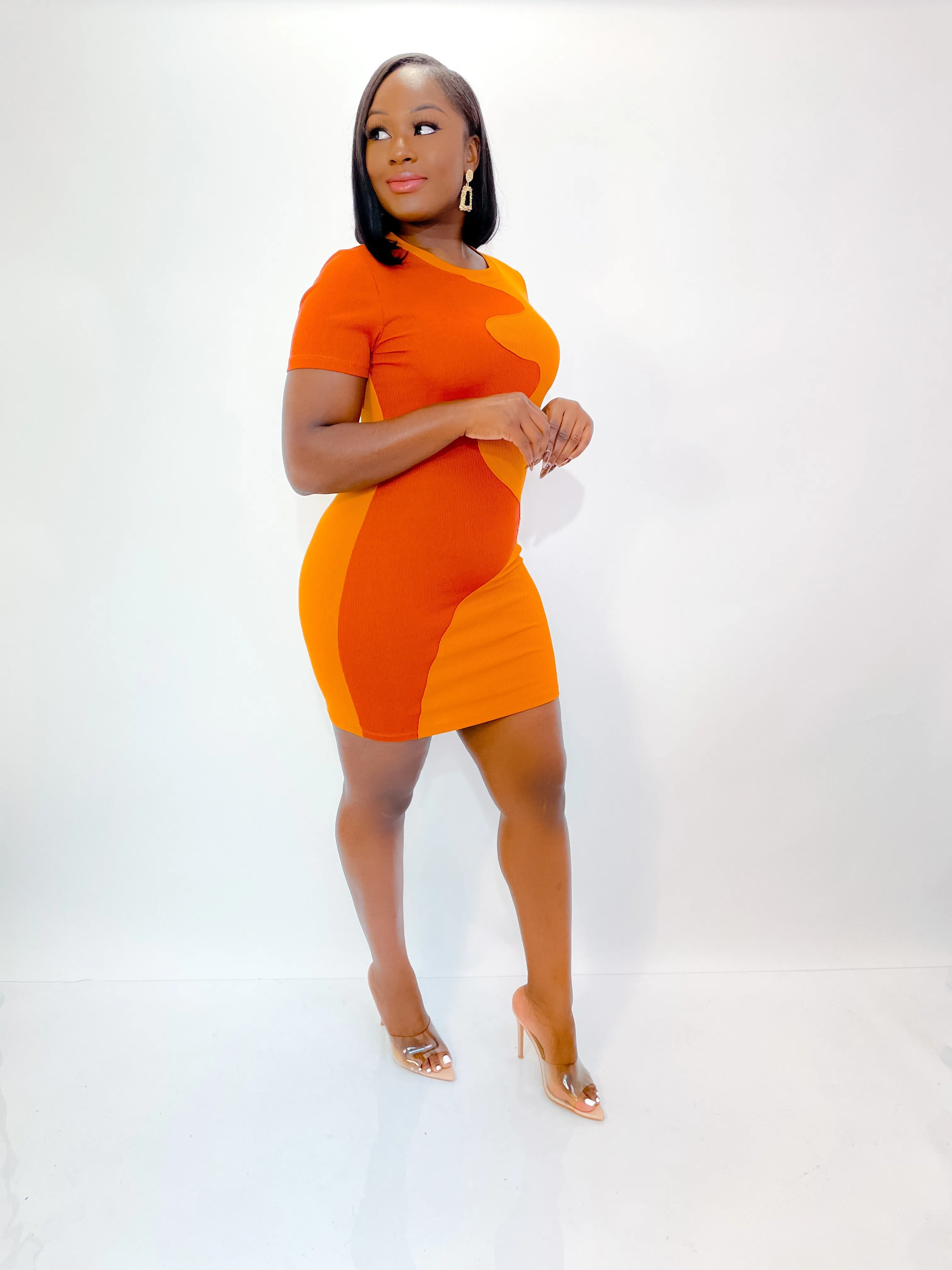TWO SIDES MINI DRESS (FINAL SALE)