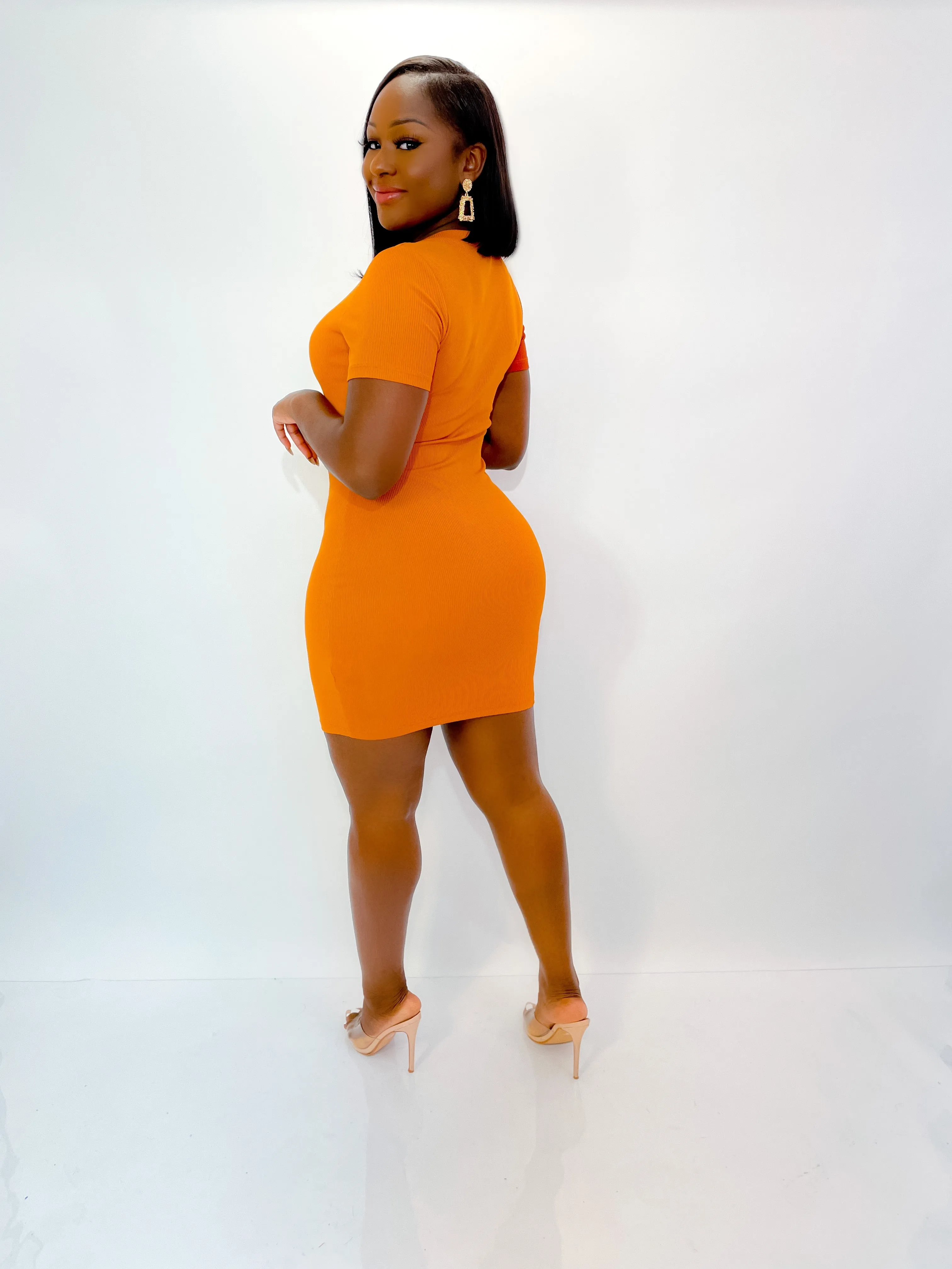 TWO SIDES MINI DRESS (FINAL SALE)
