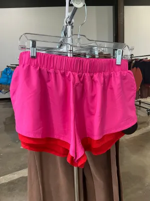 Two Tone Athletic Shorts