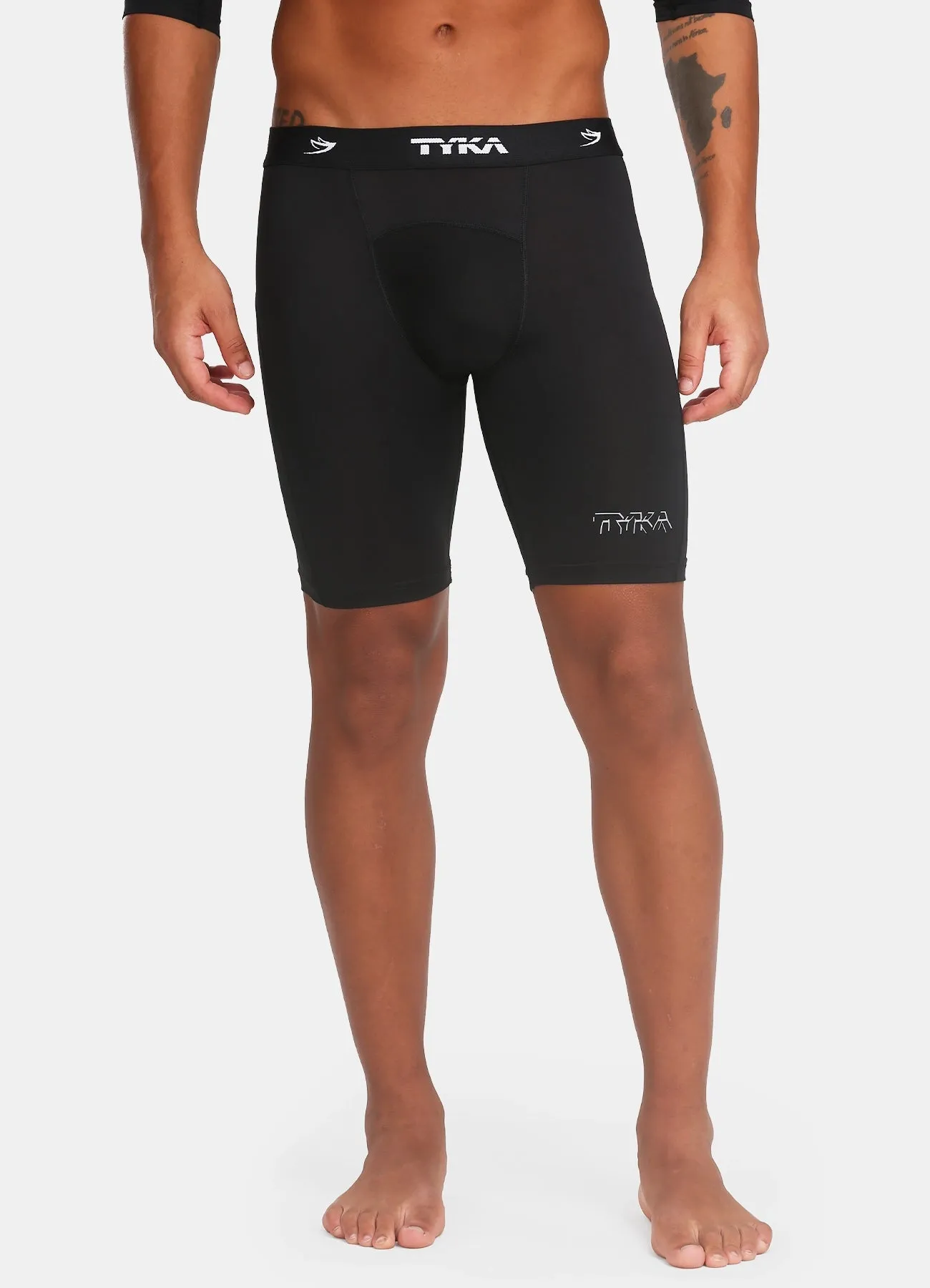 Tyka Pro Cricket Compression Short Black