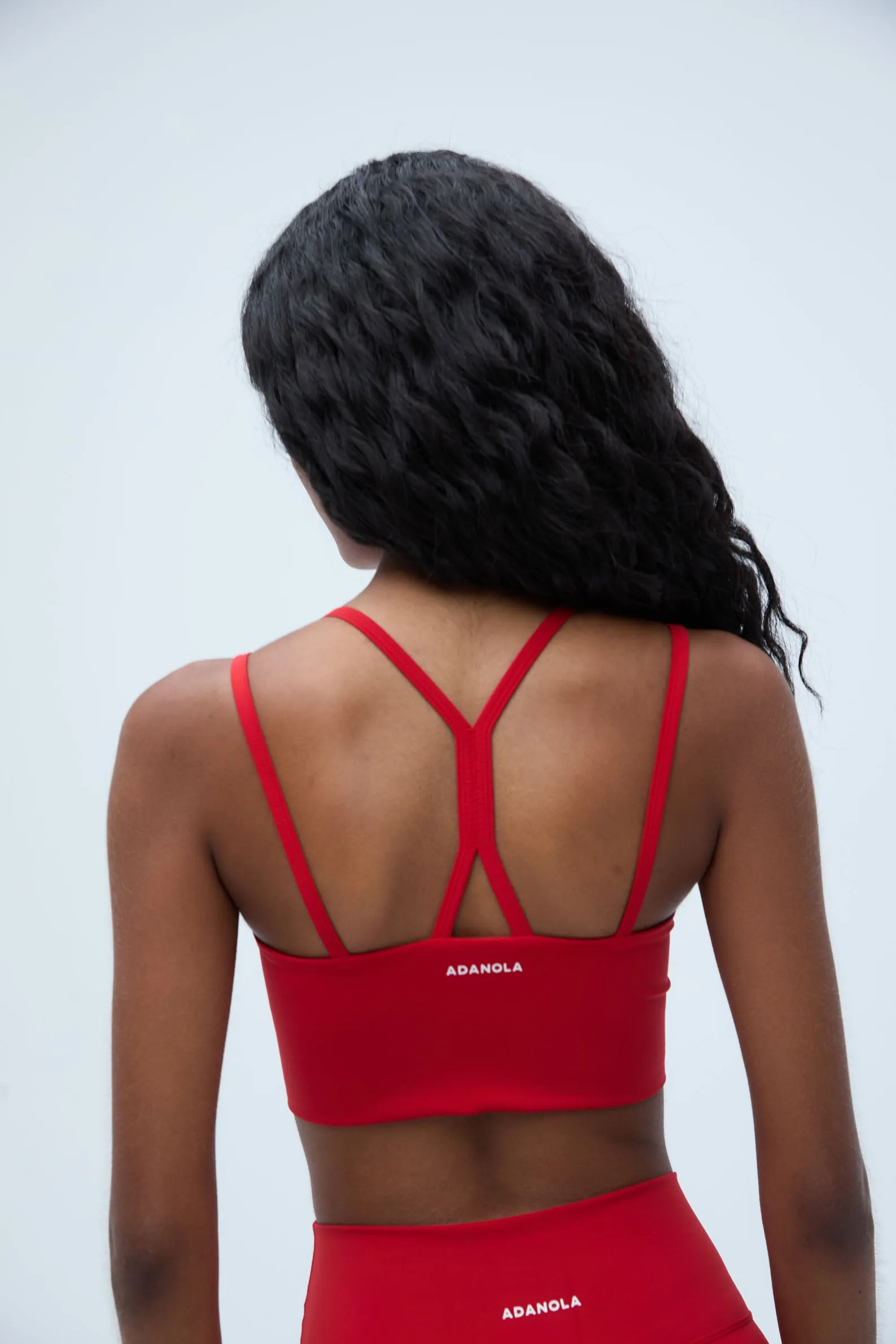 Ultimate Double Strap Moulded Bra - Classic Red