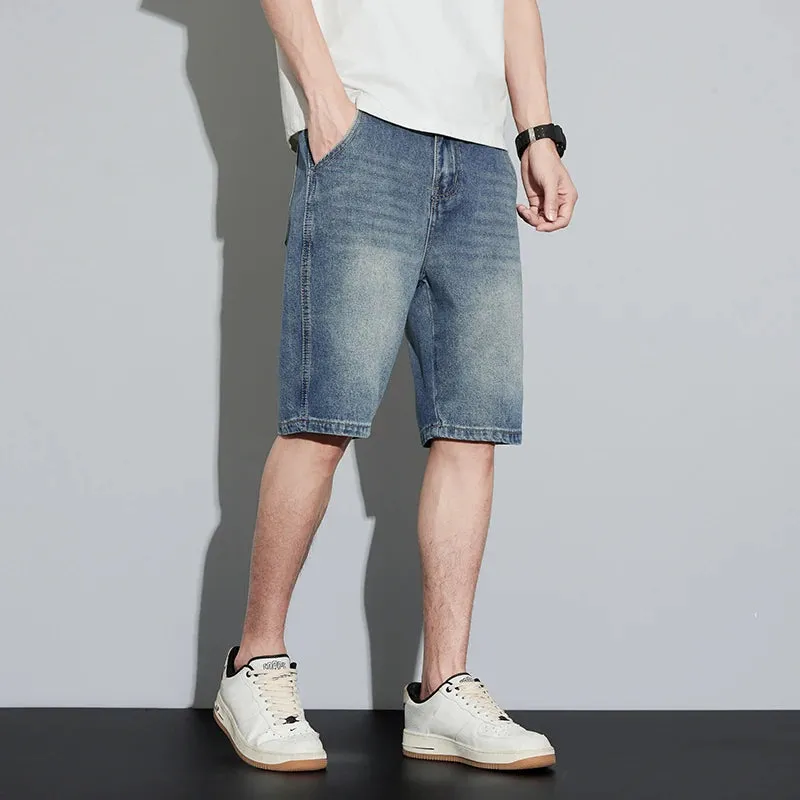 UrbanEdge Herren Denim Shorts
