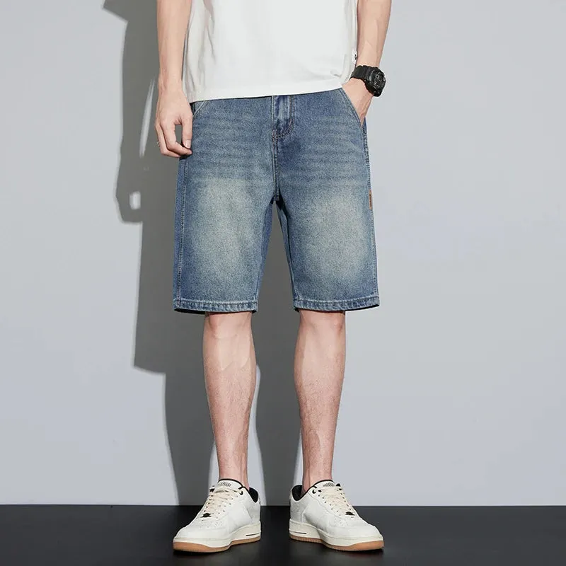 UrbanEdge Herren Denim Shorts