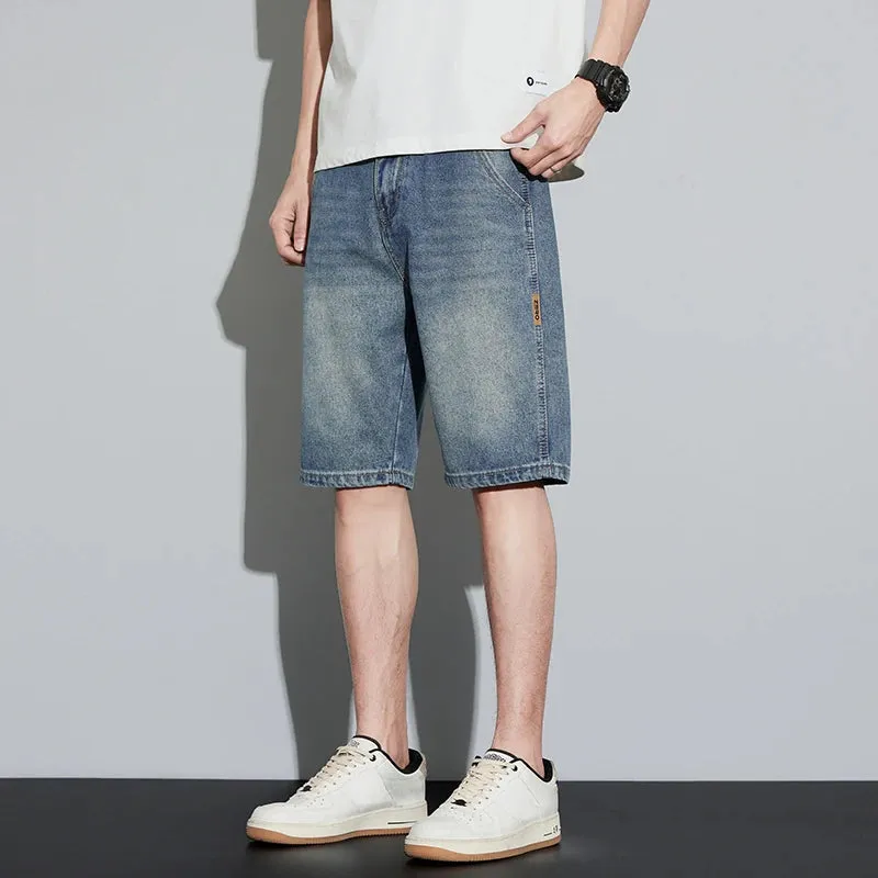 UrbanEdge Herren Denim Shorts