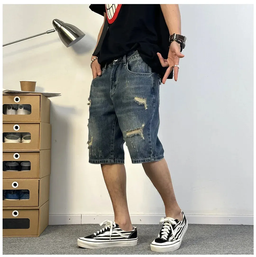UrbanFlex Herren Denim Shorts