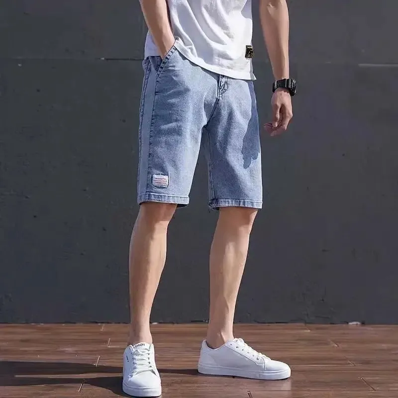 UrbanWave Slim Fit Denim Shorts