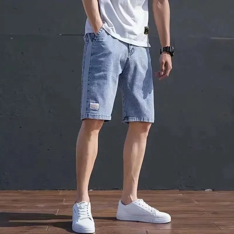 UrbanWave Slim Fit Denim Shorts