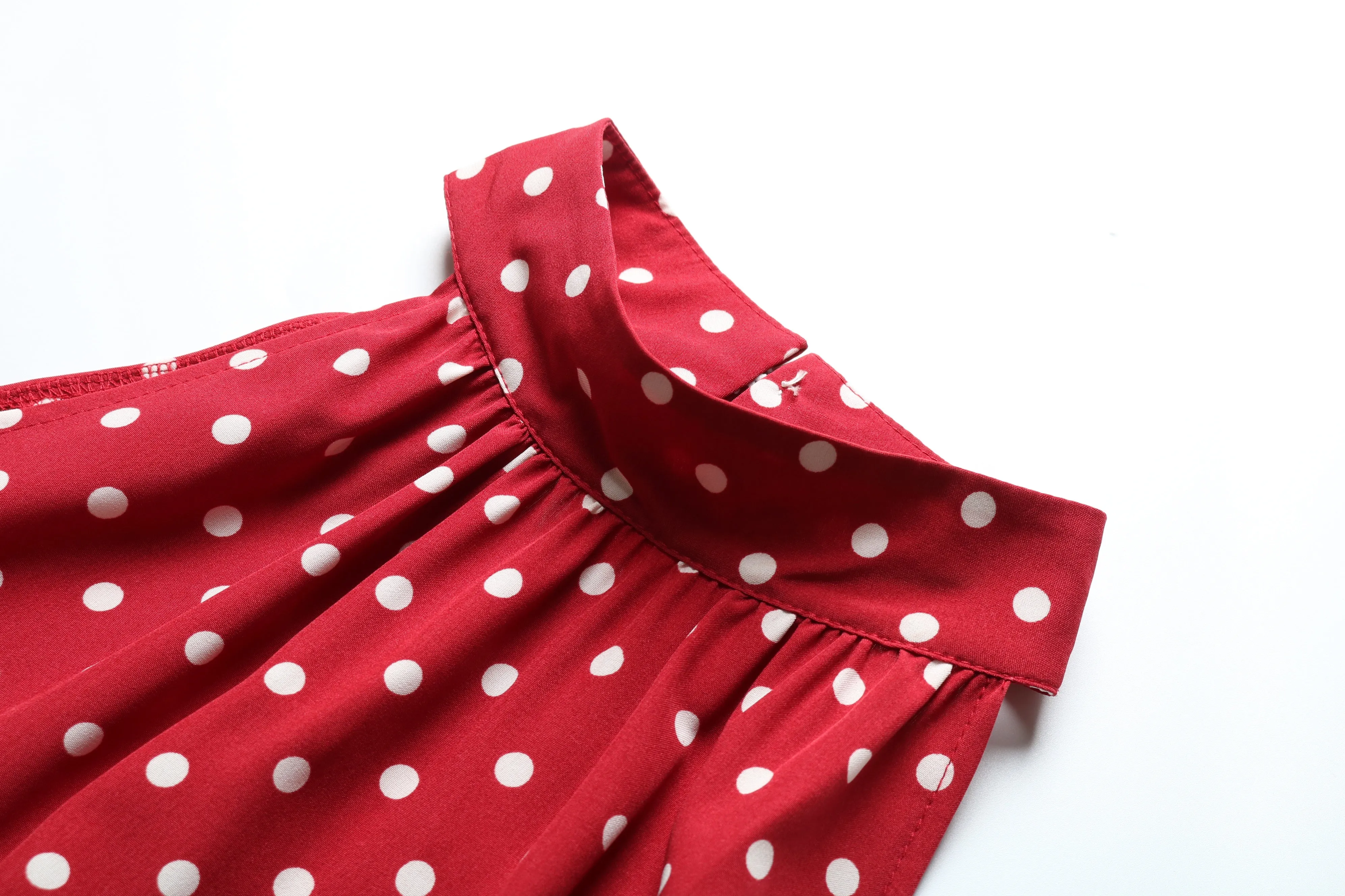 Vacation Halter Polka Dot Floral Maxi Dresses