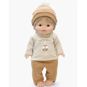 Val Thorens 3Pc Set - Linen/Brown Sugar