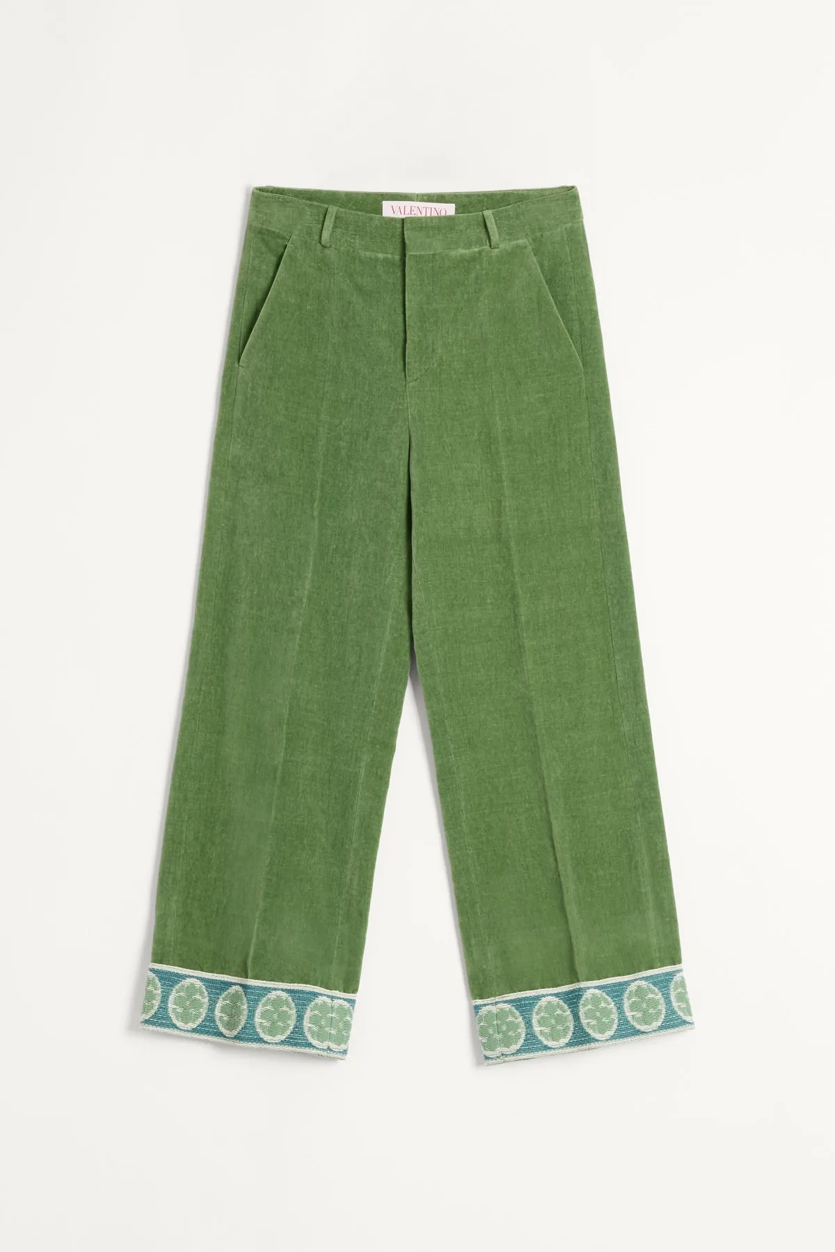 VALENTINO | WASHED VELVET PANTS