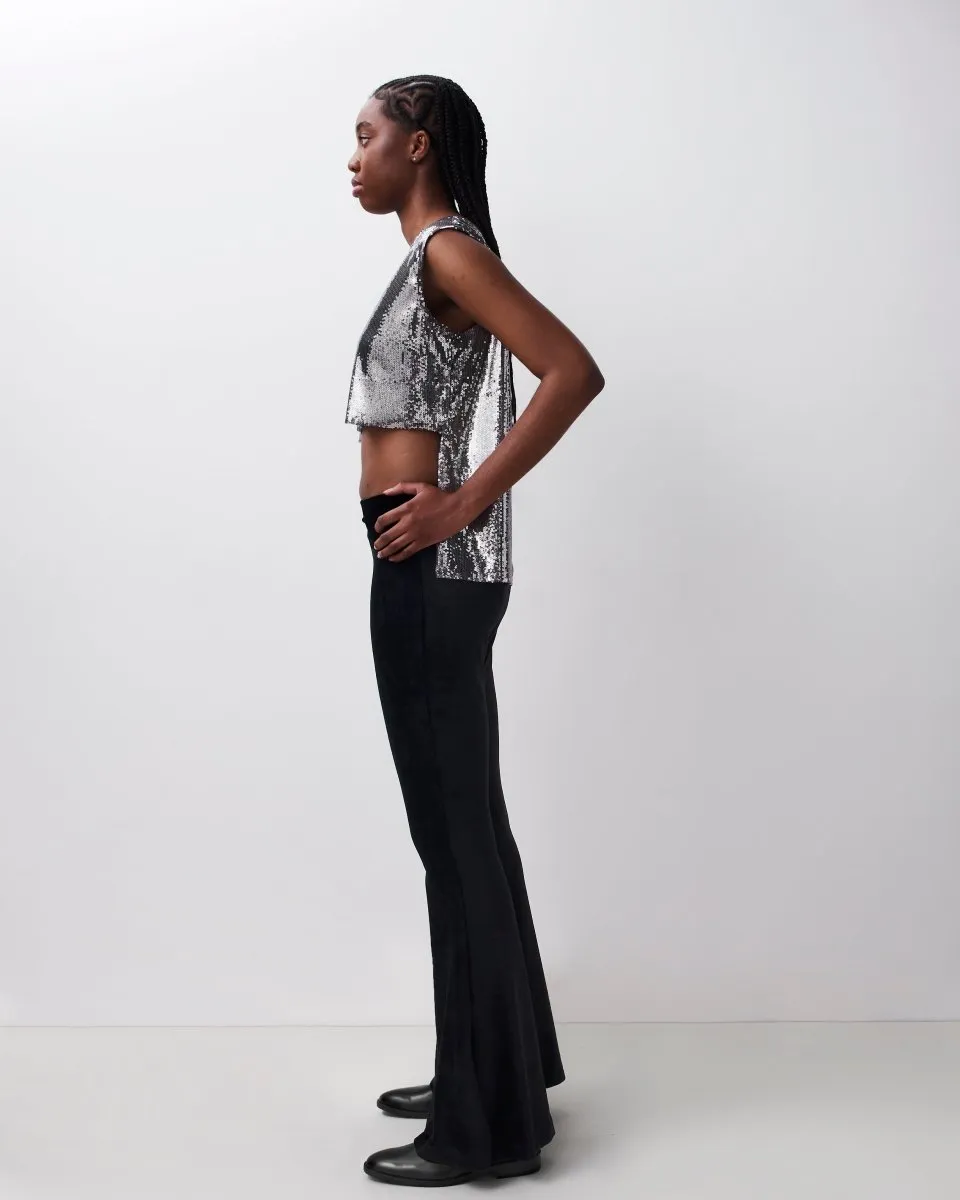Velour Wide leggings