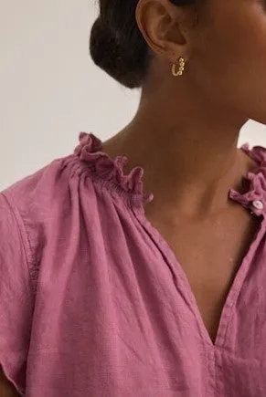Velvet Semira Top - Beet