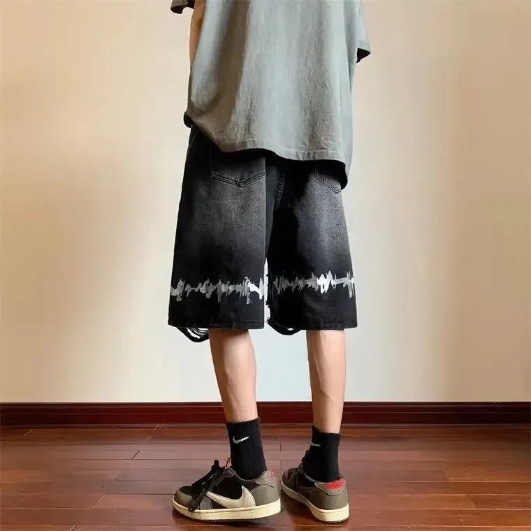 Vintage Herren Denim Shorts