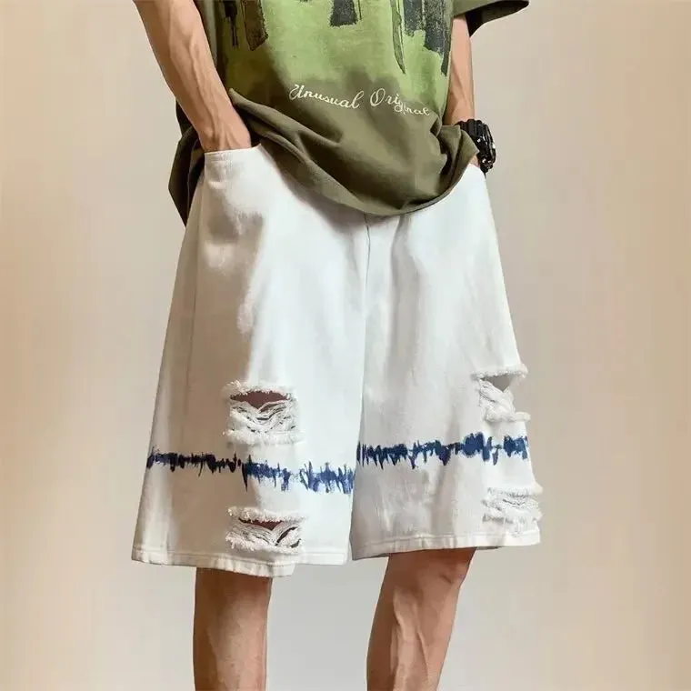 Vintage Herren Denim Shorts