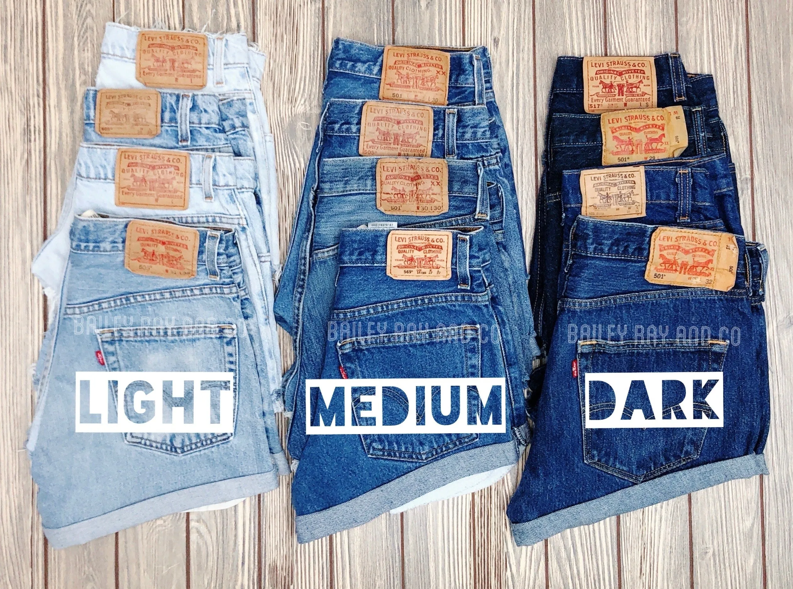 Vintage, High Waisted Levi Shorts - Prices Vary Based on Size