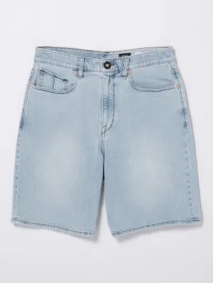 Volcom Billow Denim Shorts - Desert Dirt Indigo
