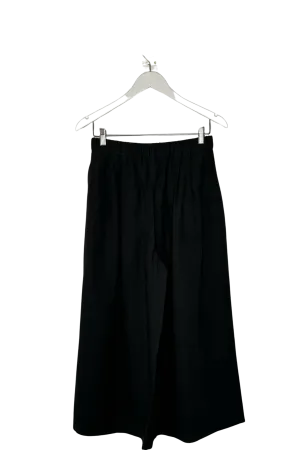 Water Linen Wide Pants in Sumi