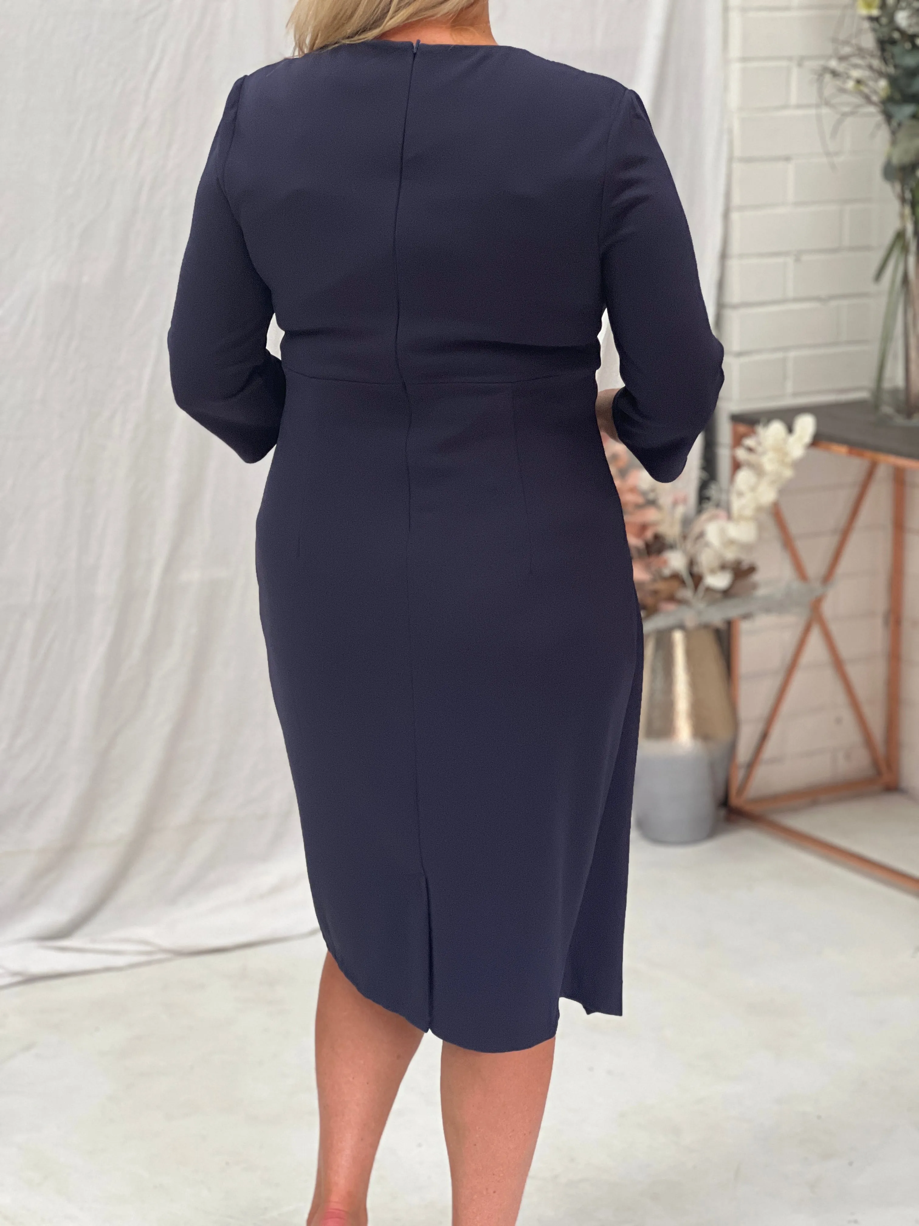Waverly Navy Event Dress