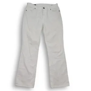 White Bootcut Jeans Citizens of Humanity Amber Denim Cotton Stretch High Rise 31