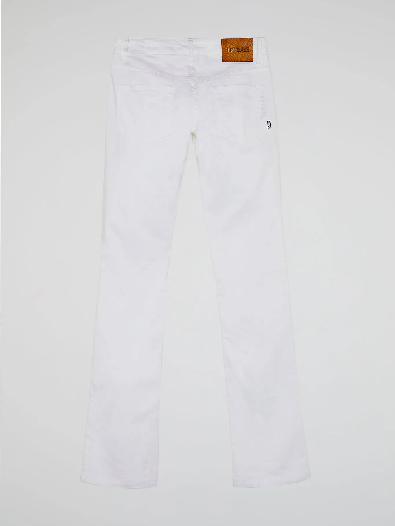 White Bootcut Jeans