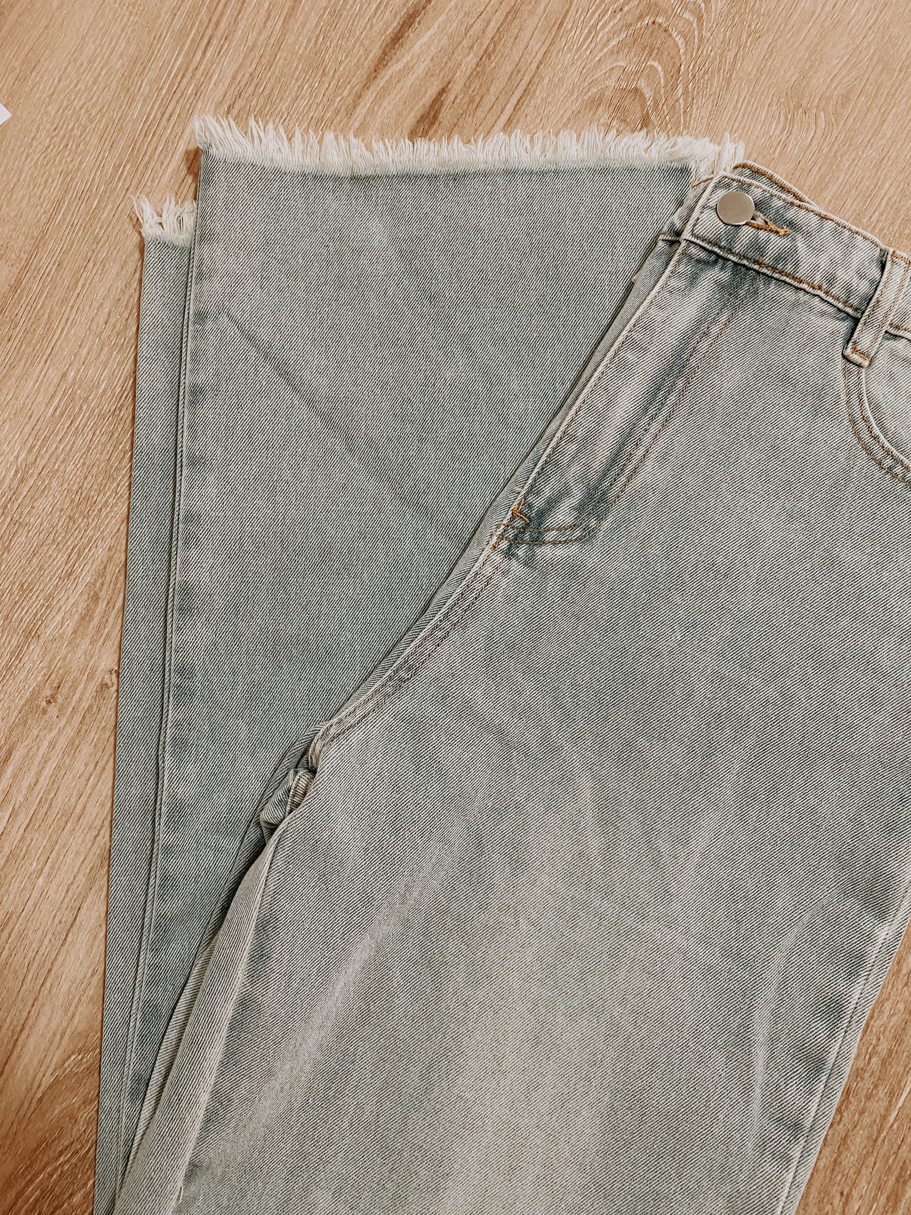 Wide-Leg Jeans