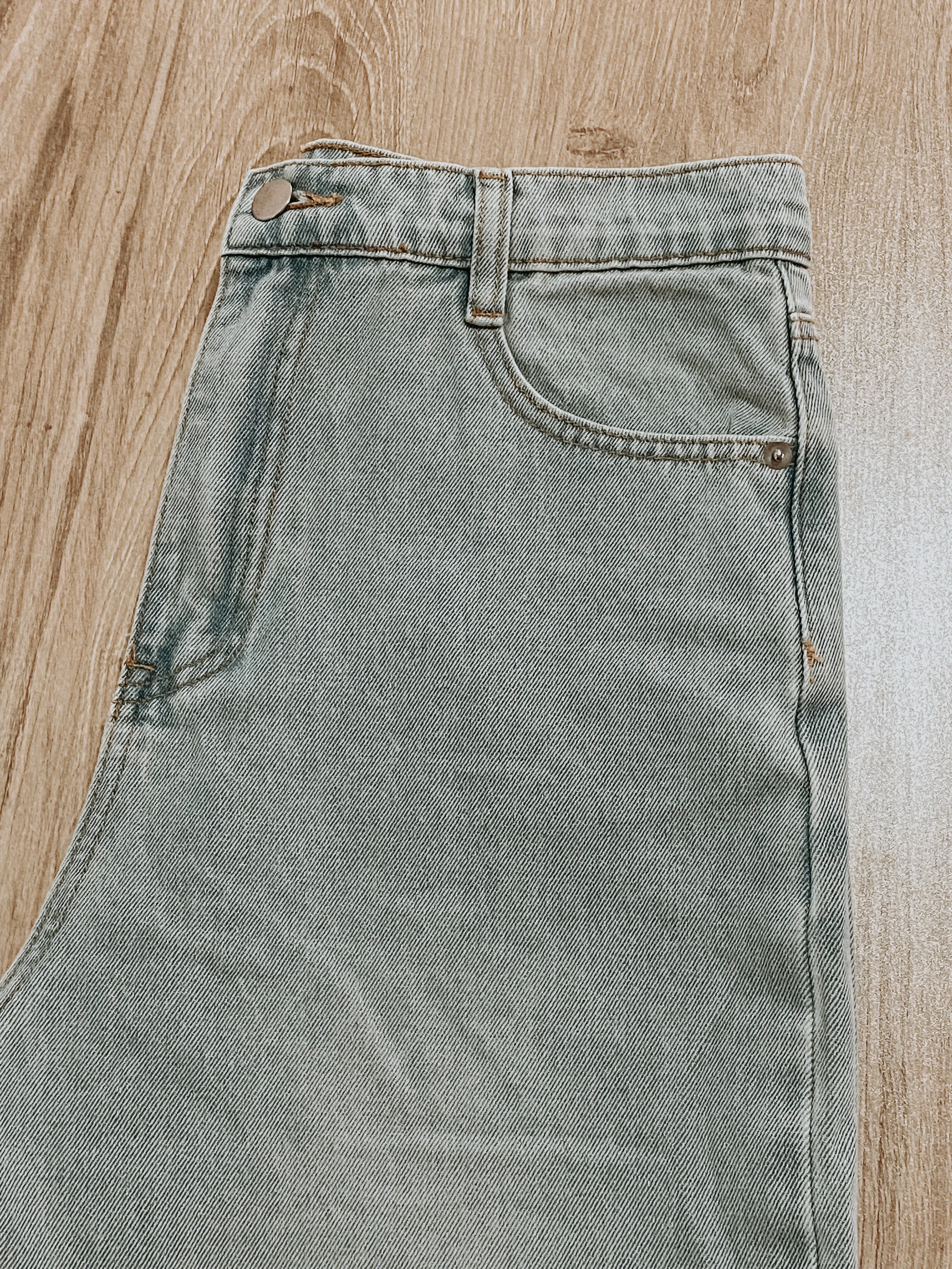 Wide-Leg Jeans