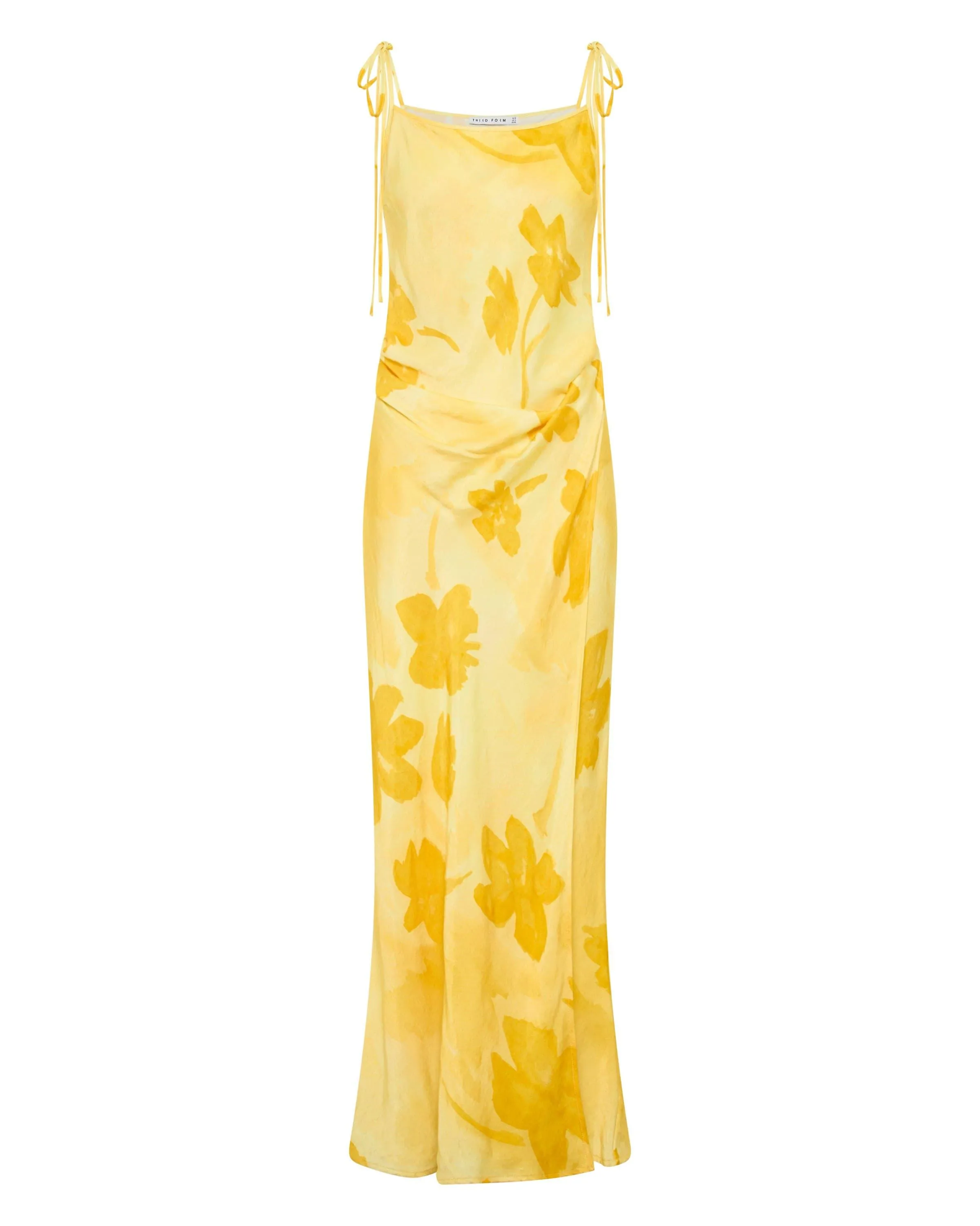 WILD FLOWER WRAP MAXI SLIP | FLORAL