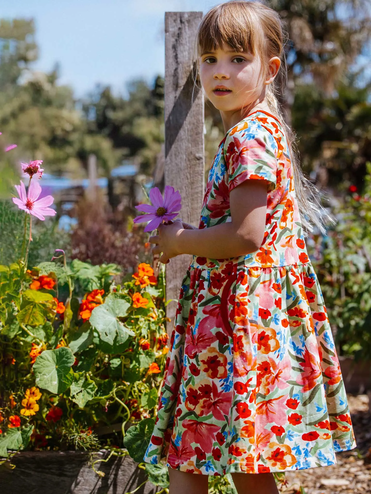Wild Roses Amelie Dress