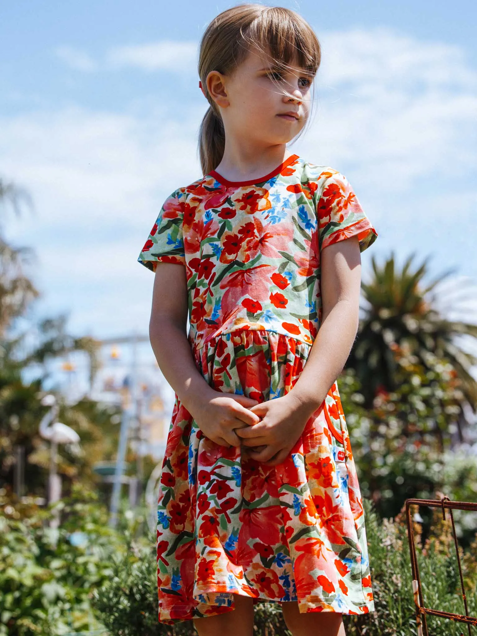 Wild Roses Amelie Dress