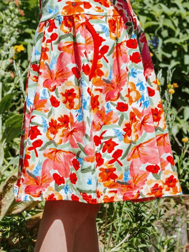 Wild Roses Amelie Dress