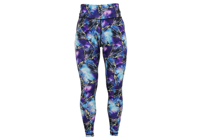 Winter Mystical Marble Leggings with Pockets